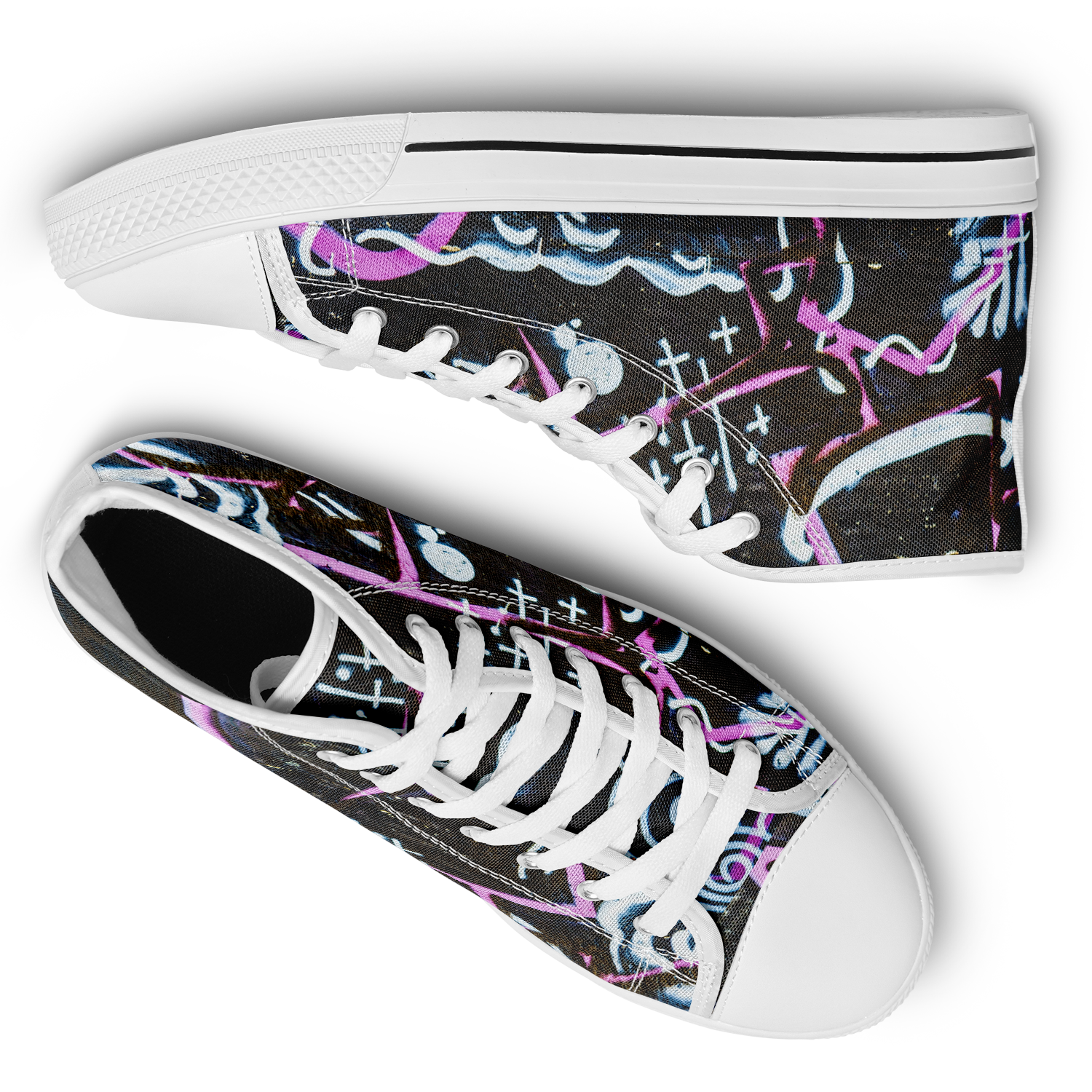 HIGH TOP | glow graffiti