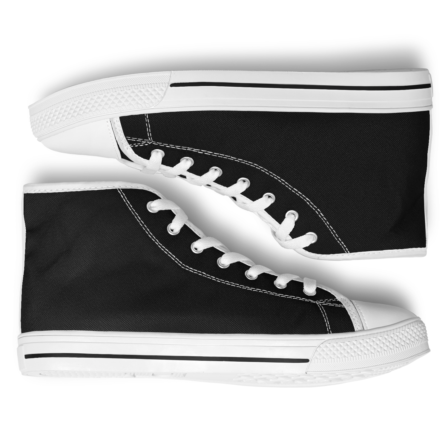 WOMEN'S PINNACLE HIGH TOP SNEAKERS | obsidian | no logo