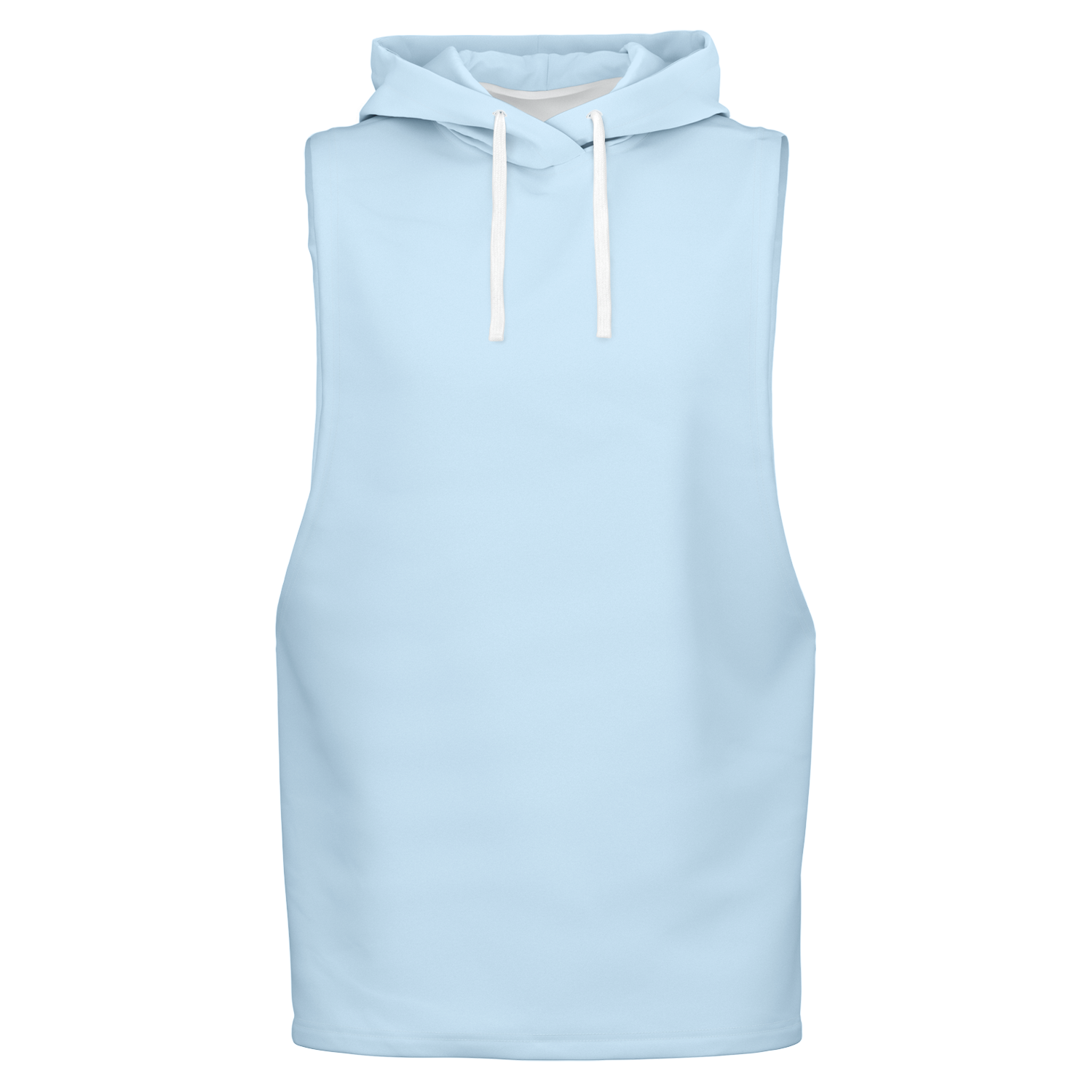 MEN'S SUMMIT SLEEVELESS HOODIE | chill blue