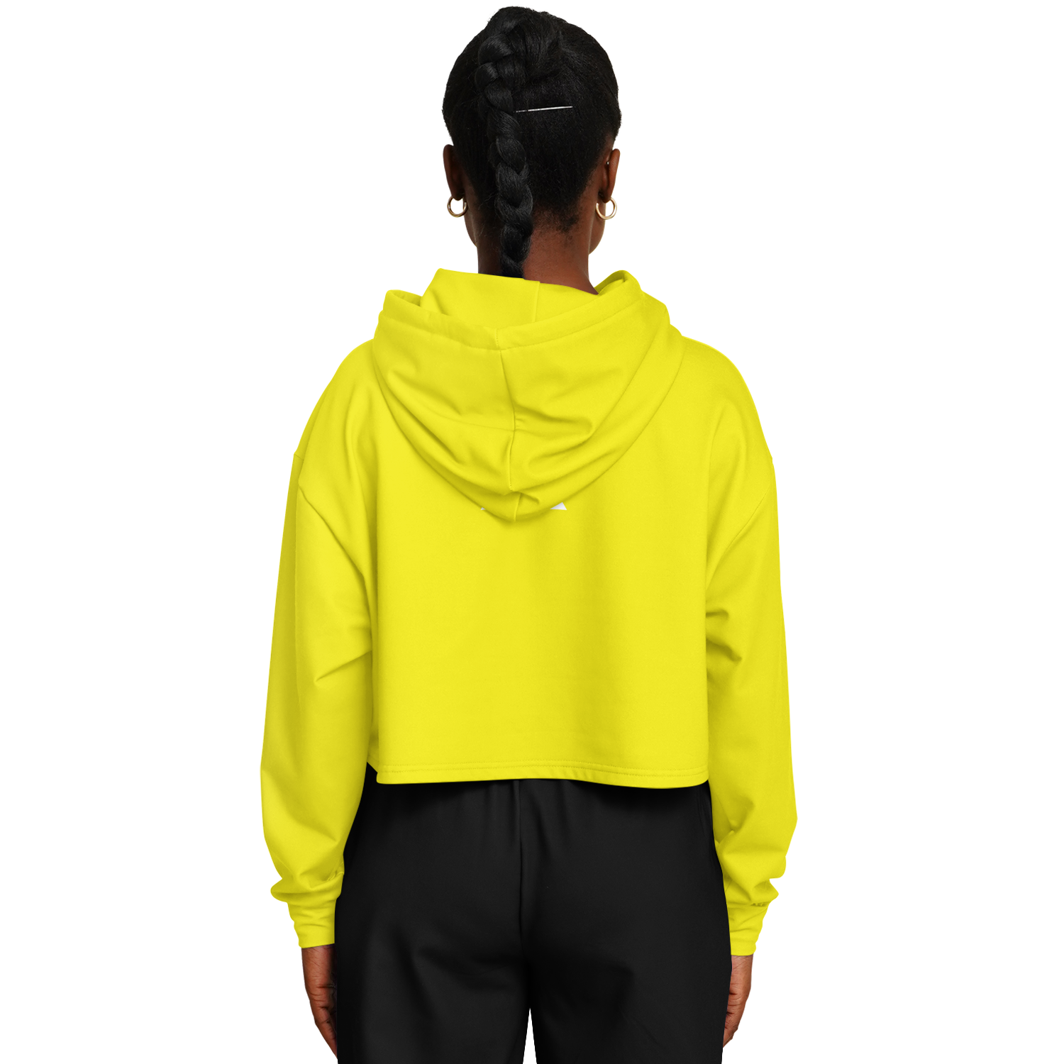 WOMEN'S SUMMIT CROPPED HOODIE | citrus