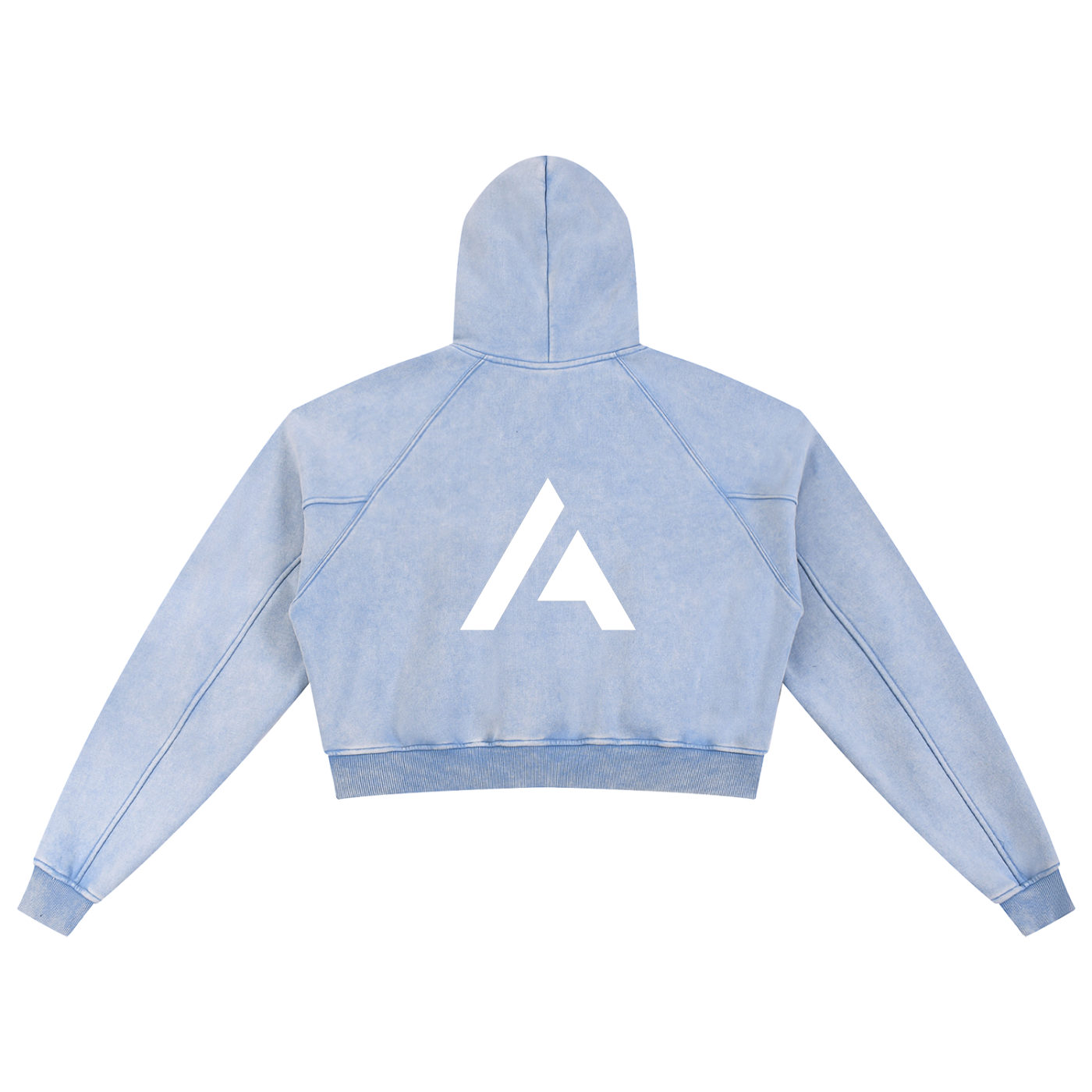 WOMEN'S SNOW WASHED HOODIE | cropped - Arcadia Apparel