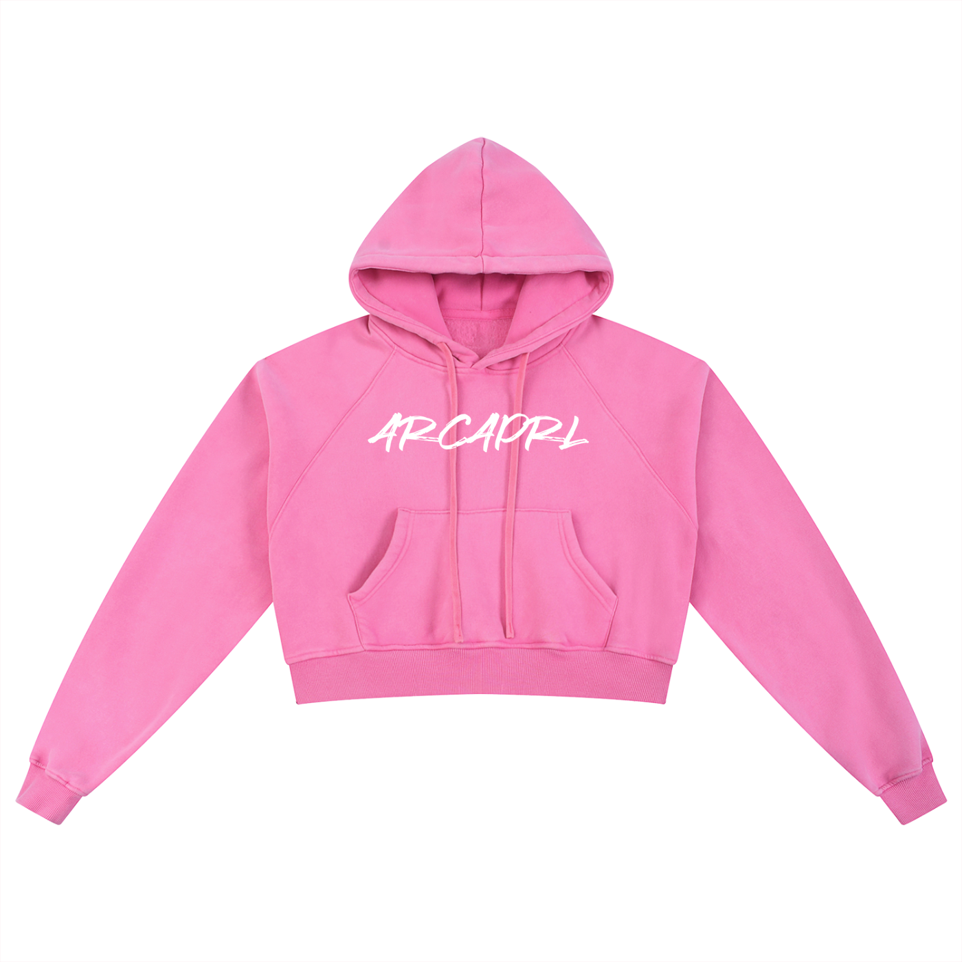 WOMEN'S SNOW WASHED HOODIE | cropped - Arcadia Apparel