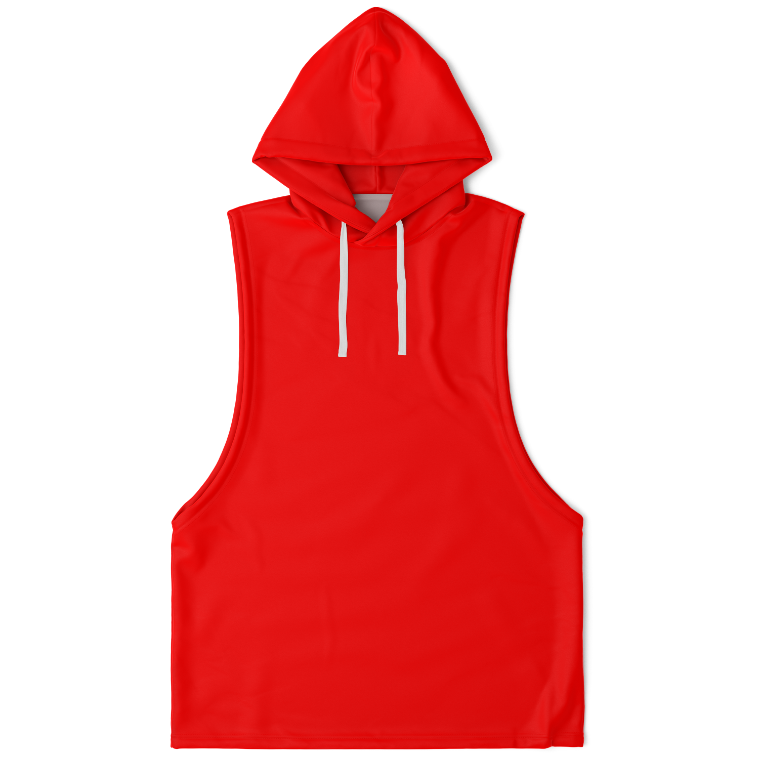 MEN'S SUMMIT SLEEVELESS HOODIE | really red