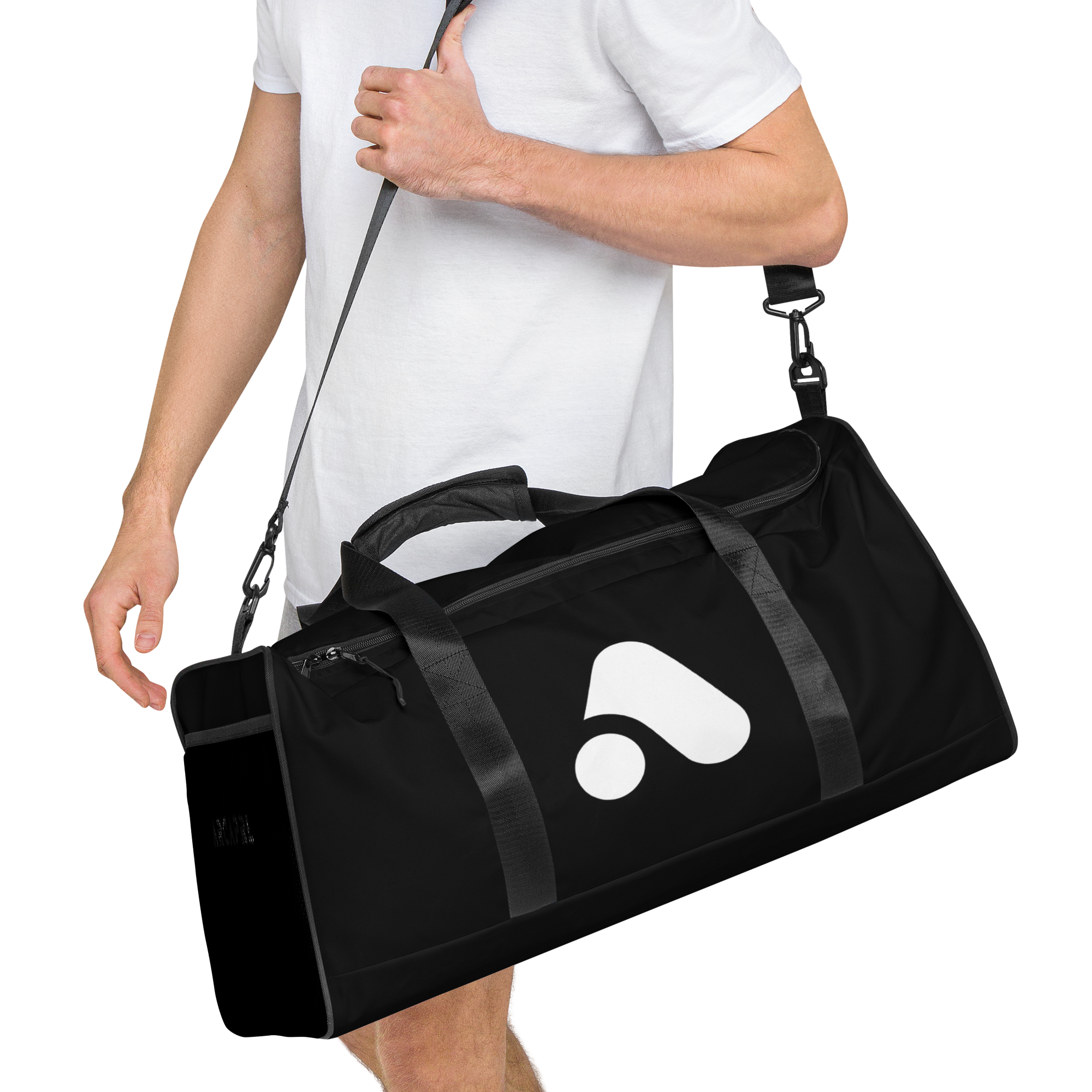 Black Duffle Bag - Arcadia Apparel