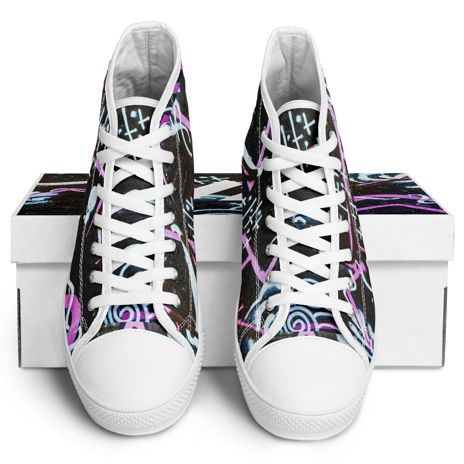 HIGH TOP | glow graffiti