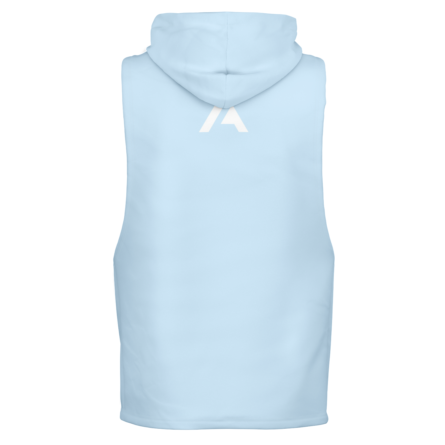 MEN'S SUMMIT SLEEVELESS HOODIE | chill blue