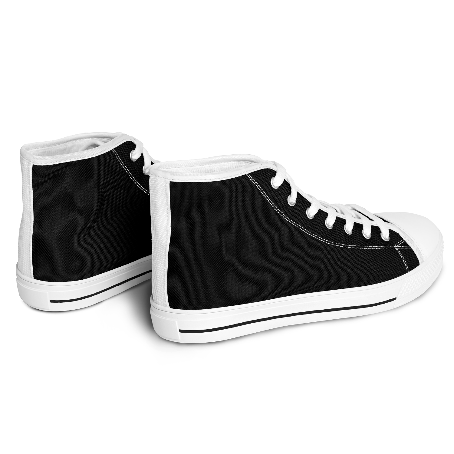 WOMEN'S PINNACLE HIGH TOP SNEAKERS | obsidian | no logo