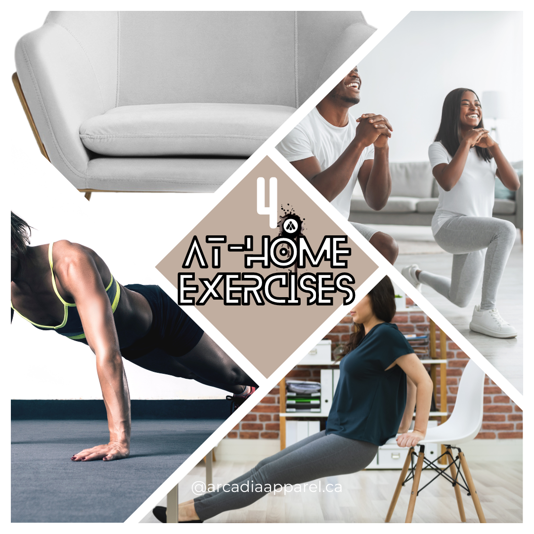 4 At-Home Exercises You Can Do To Increase Your Energy & Fitness Lev