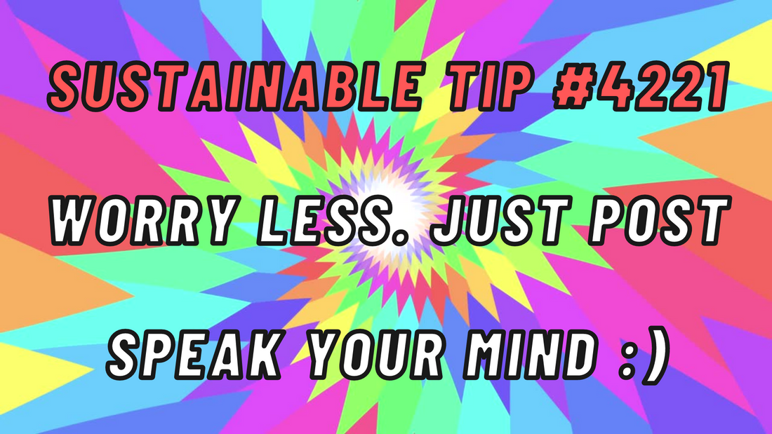 Sustainable Tip #4221