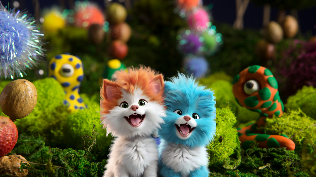 Short Story: Fizzle and Fluff - A Life Story About Floofs