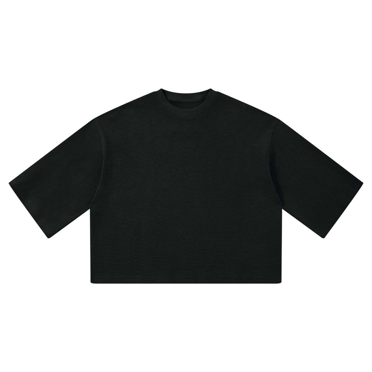 O | waffle boxy t-shirt