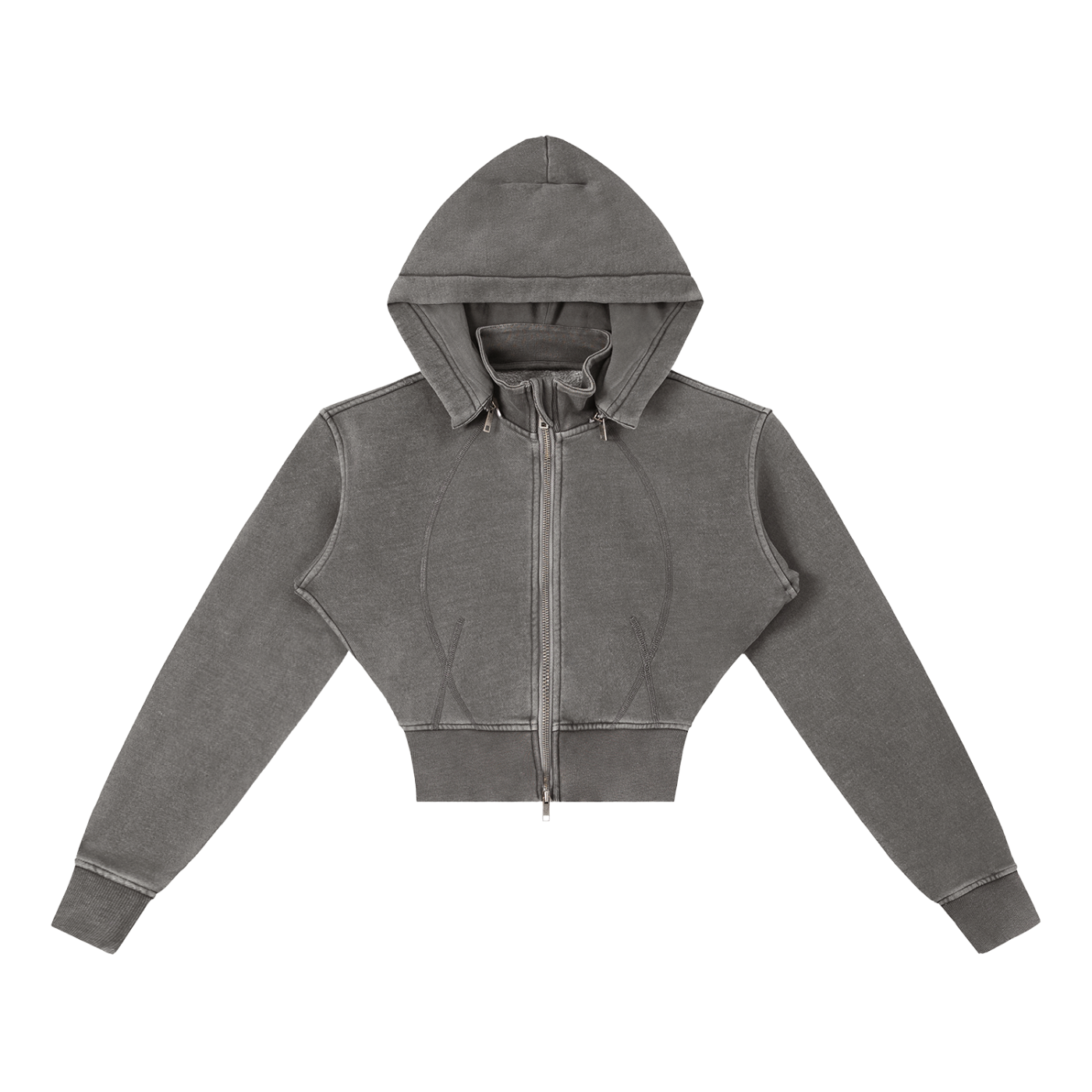 all,arcaprl,arcadia apparel,arcadia,vintage washed,cropped,fleece,hoodie,womens,upper