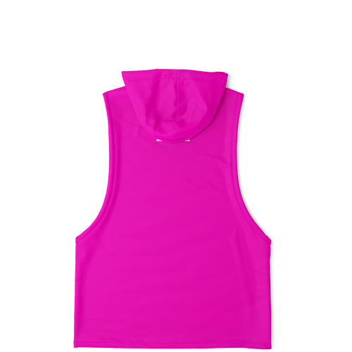 MEN'S BRIGHT SIDE COLLECTION | SLEEVELESS HOODIE | cherry popsicle