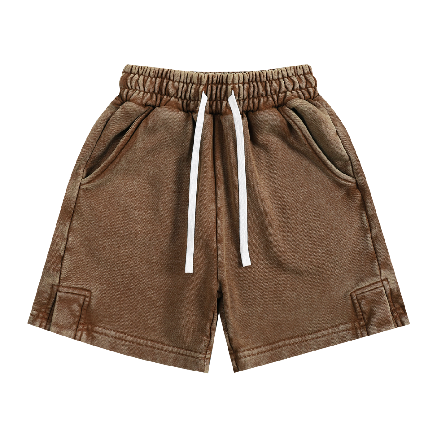 K | snow-washed kids' shorts