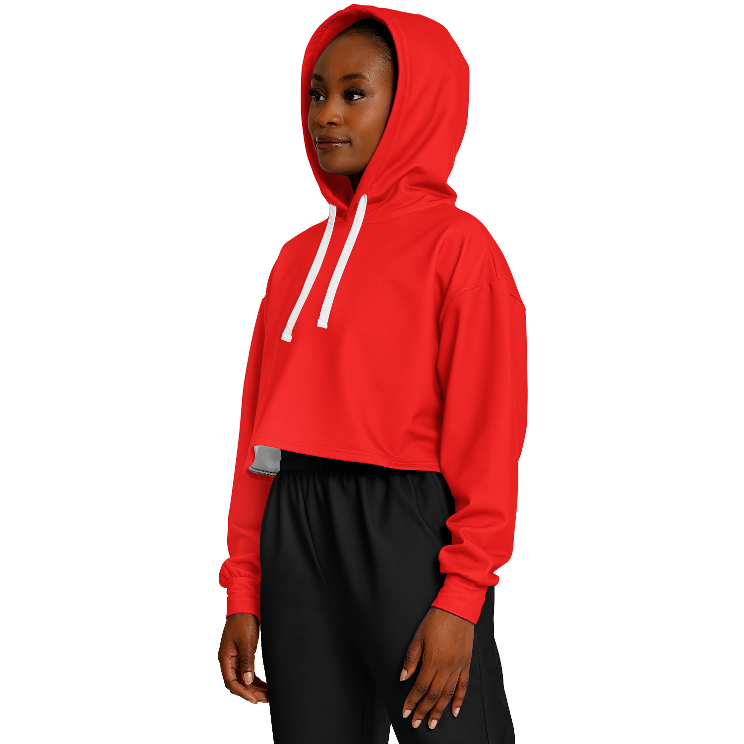 WOMEN'S SUMMIT CROPPED HOODIE | really red