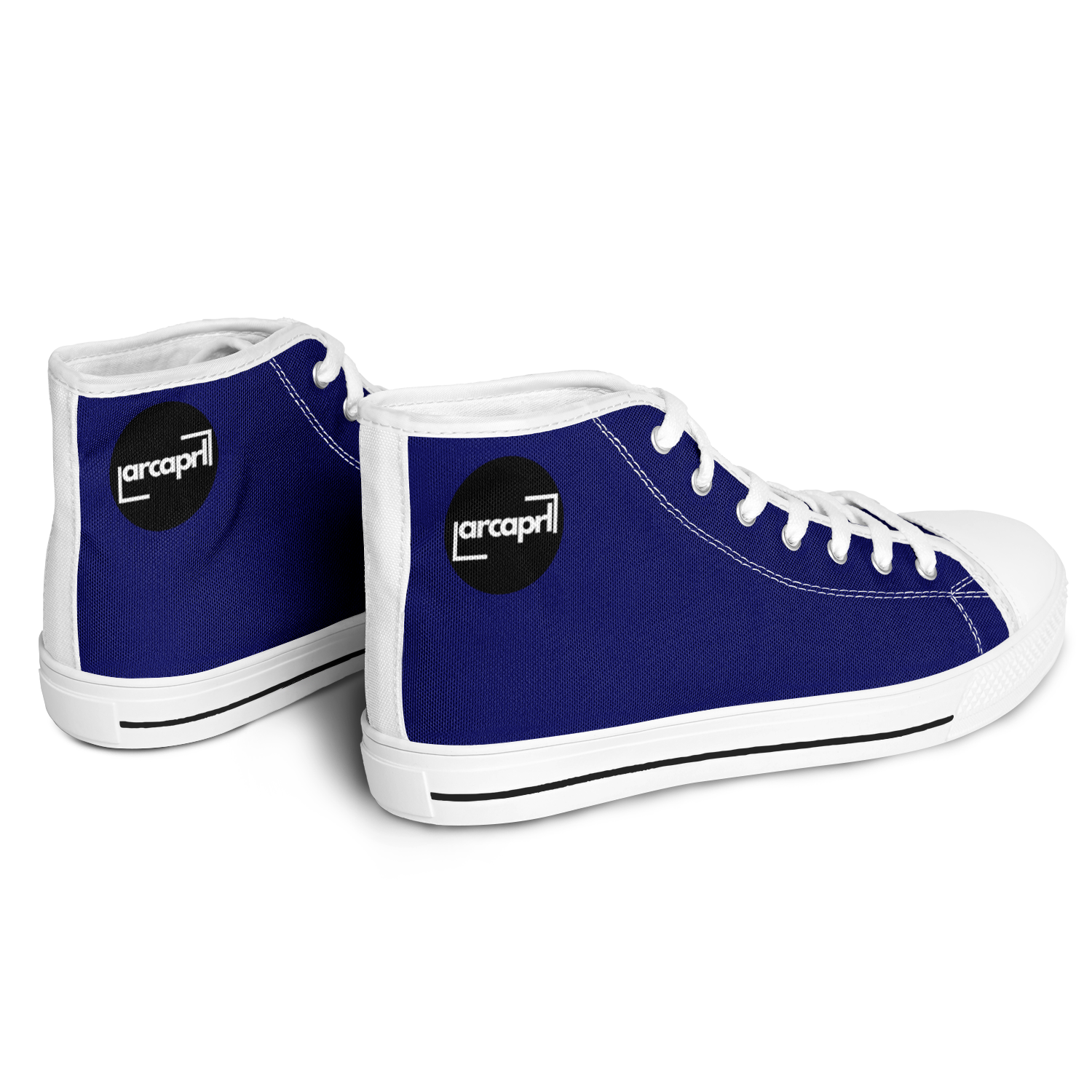 WOMEN'S PINNACLE HIGH TOP SNEAKERS | navy