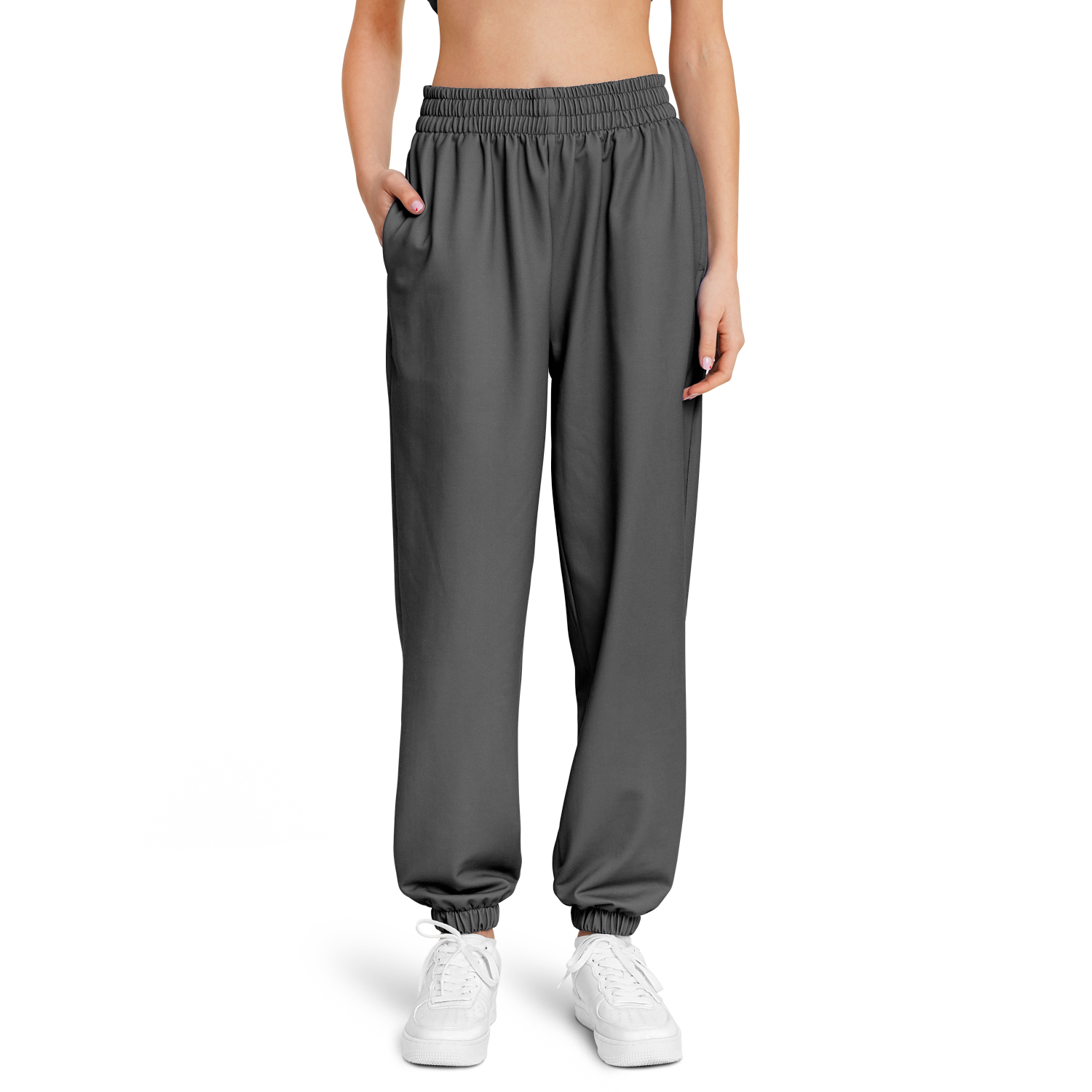 WOMEN'S SWAYLINE FASHION SWEATPANTS | dark grey