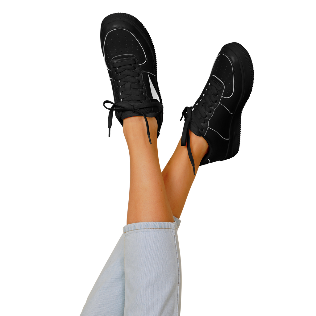 WOMEN'S MOMENTUM LOW-CUT SNEAKERS | black - Arcadia Apparel