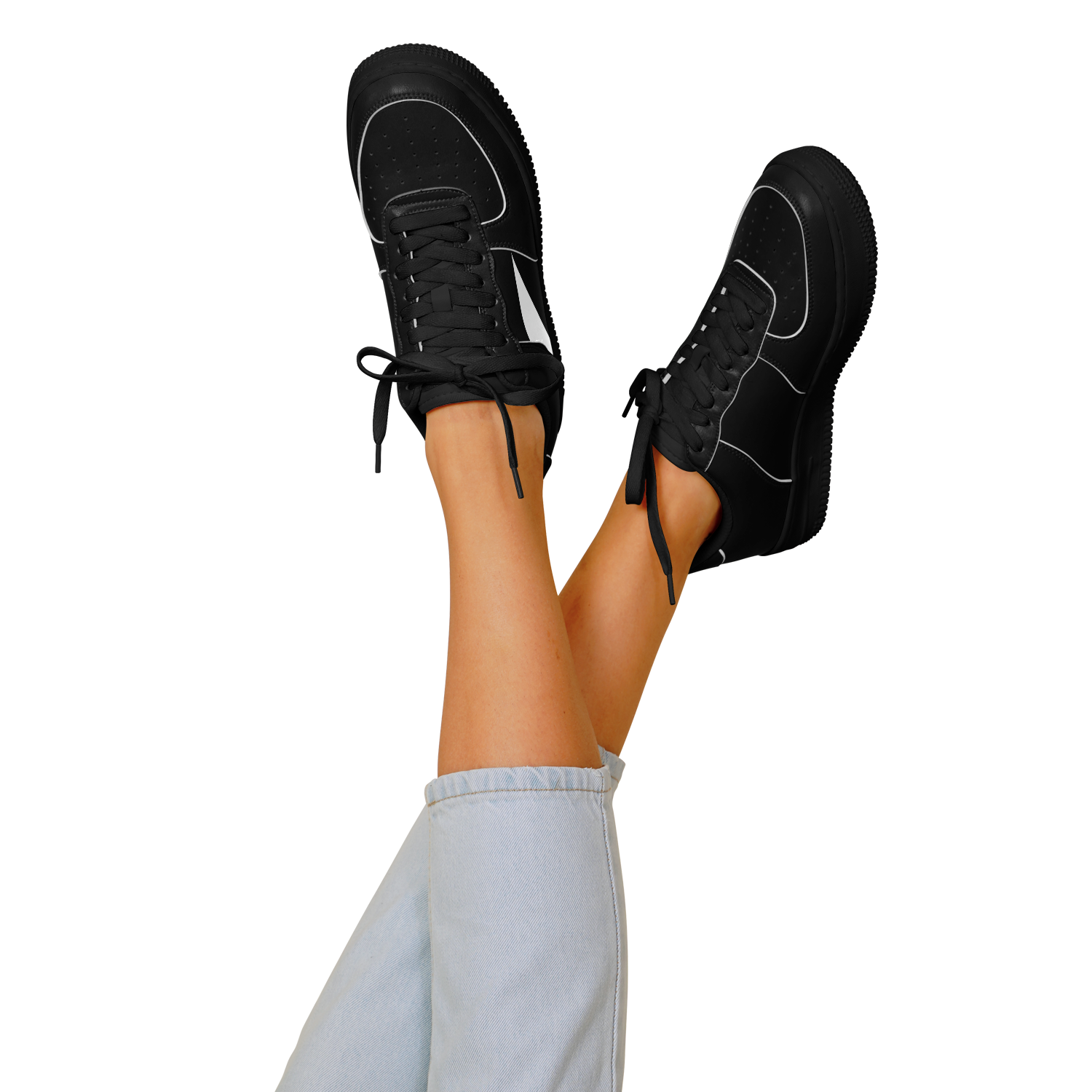 WOMEN'S MOMENTUM LOW-CUT SNEAKERS | black - Arcadia Apparel