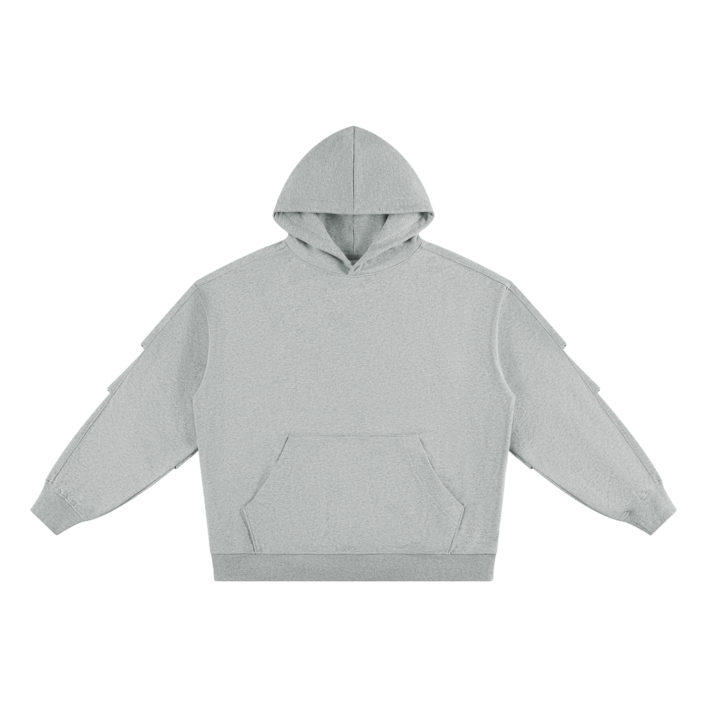 all,arcaprl,ut0229,one,size,upper,body,heavyweight,ruched,sleeves,hoodie