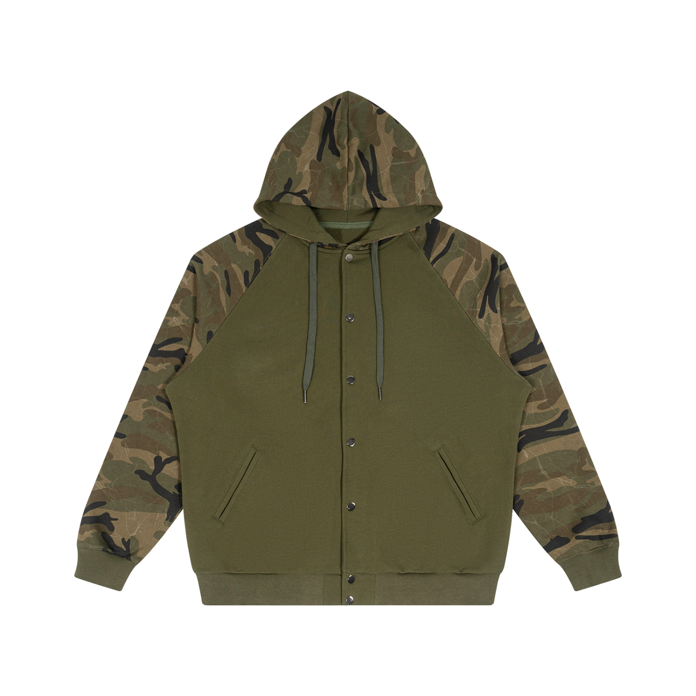 all,arcaprl,camo,splice,raglan,zip,hoodie,ut0180,upper,body,one,size