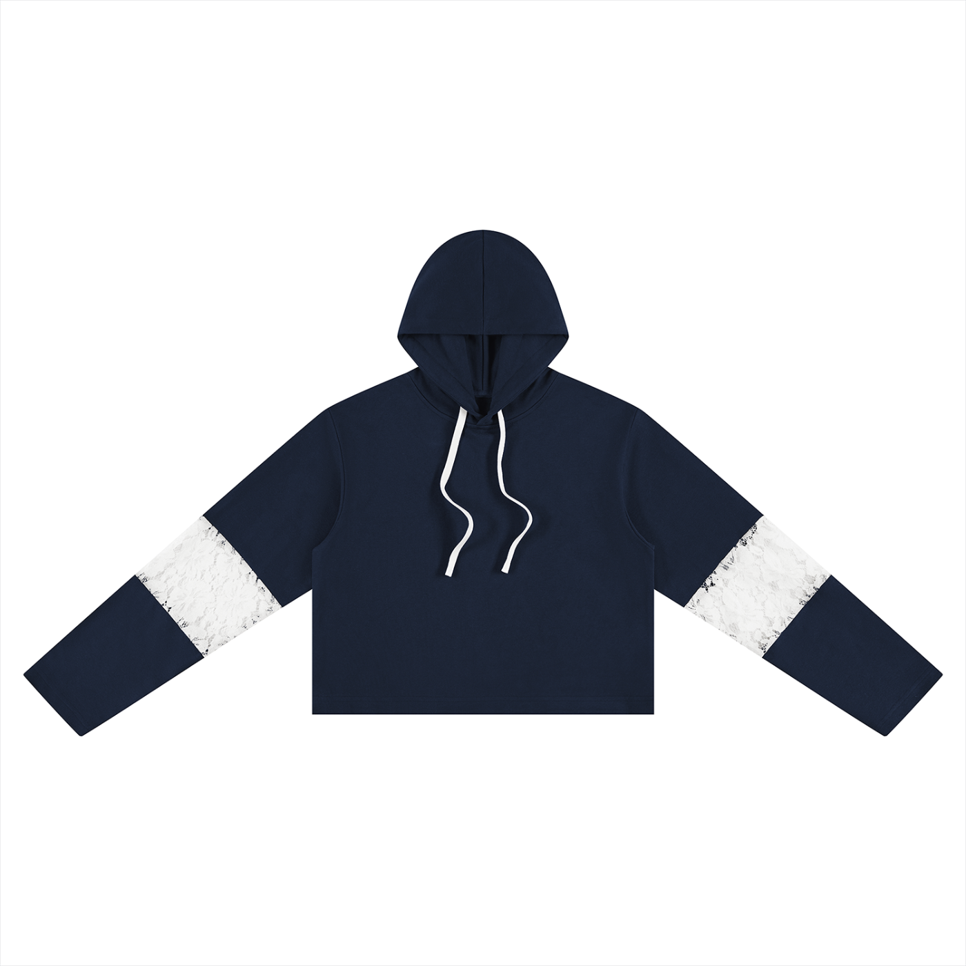 all,arcaprl,wt0236,cropped,lace,panel,hoodie,women,woman,womens,womans,upper,body