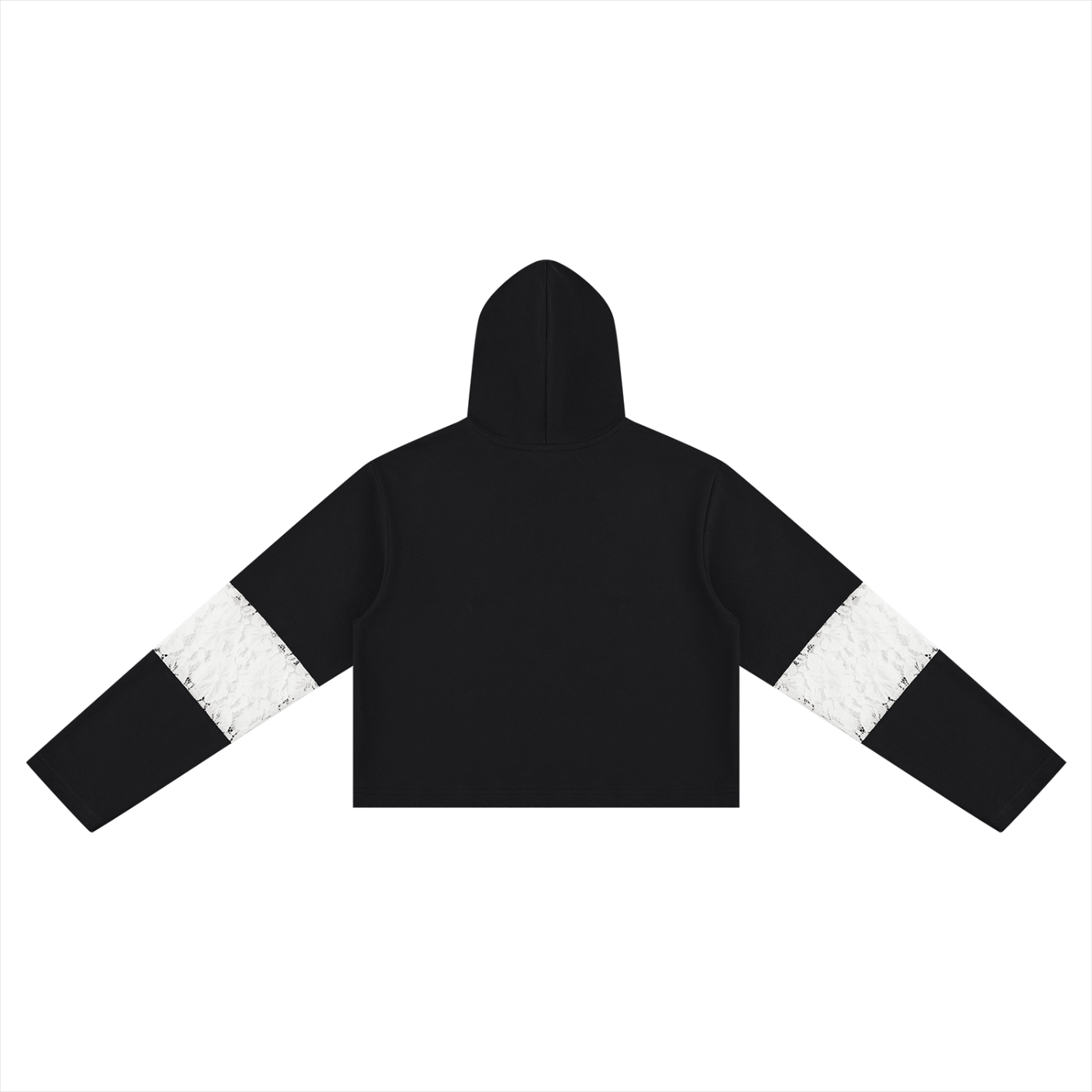 all,arcaprl,wt0236,cropped,lace,panel,hoodie,women,woman,womens,womans,upper,body