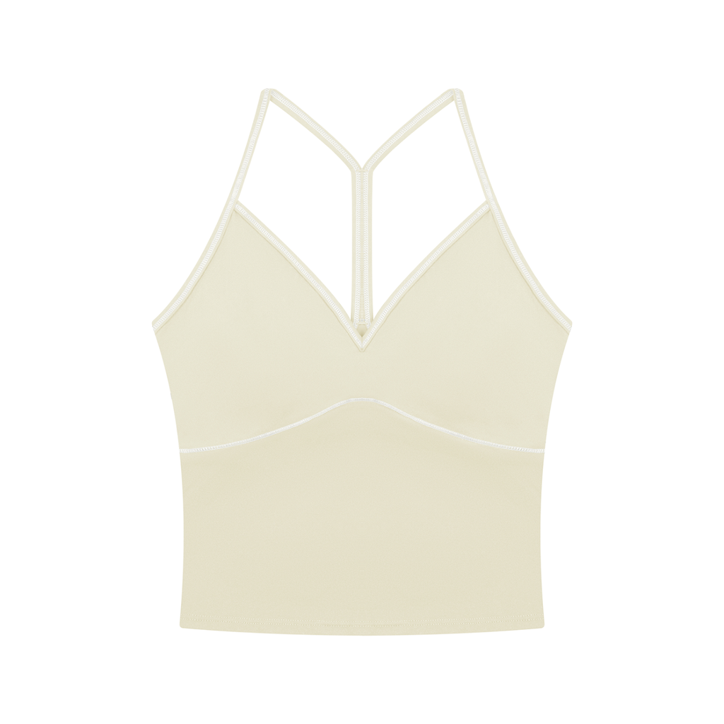 W | topstitch yoga tank top
