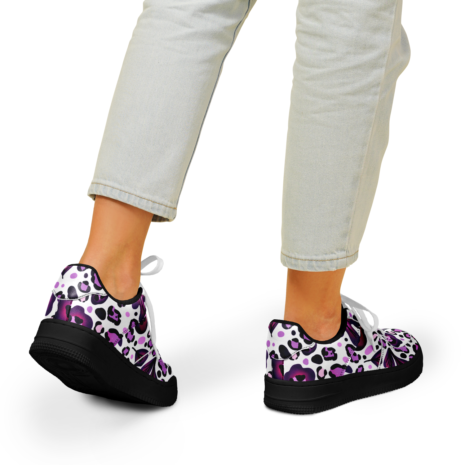 N | core low tops | flwrpwr | pattern 2 - Arcadia Apparel