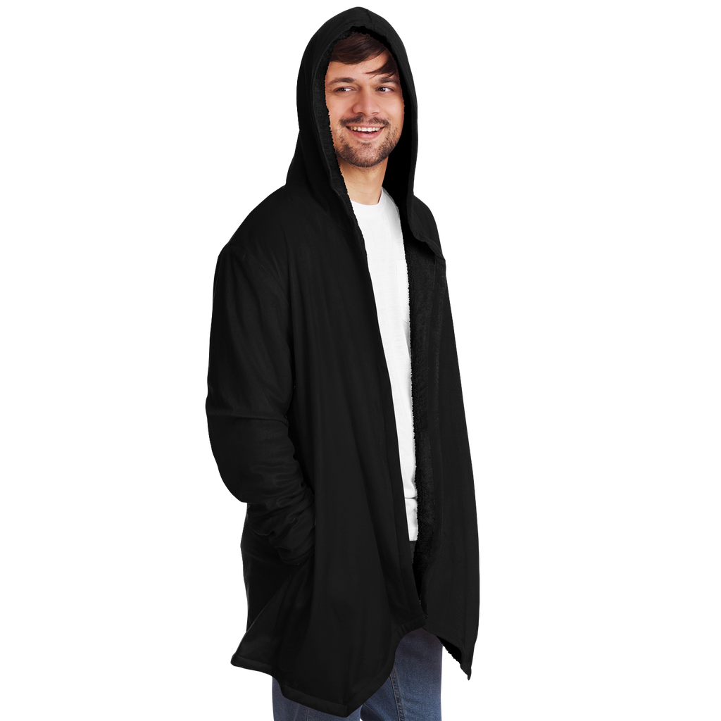 MEN'S MICROFLEECE CLOAK | black