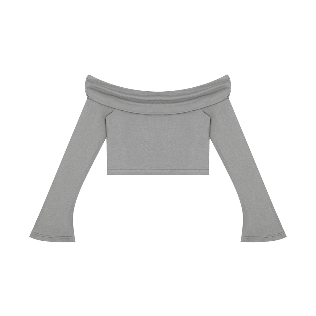 all,arcaprl,womens,upper,body,off,the,shoulder,bell,sleeve,crop,wt0112,tshirt
