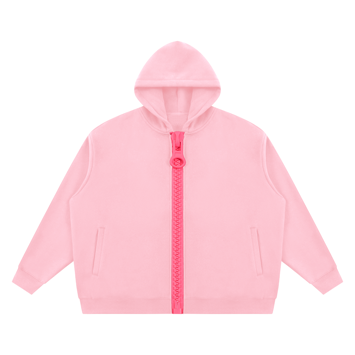 all,arcaprl,unisex,oversized,fleece,chunky,zip,chunkyzip,hoodie,upperbody,upper,body
