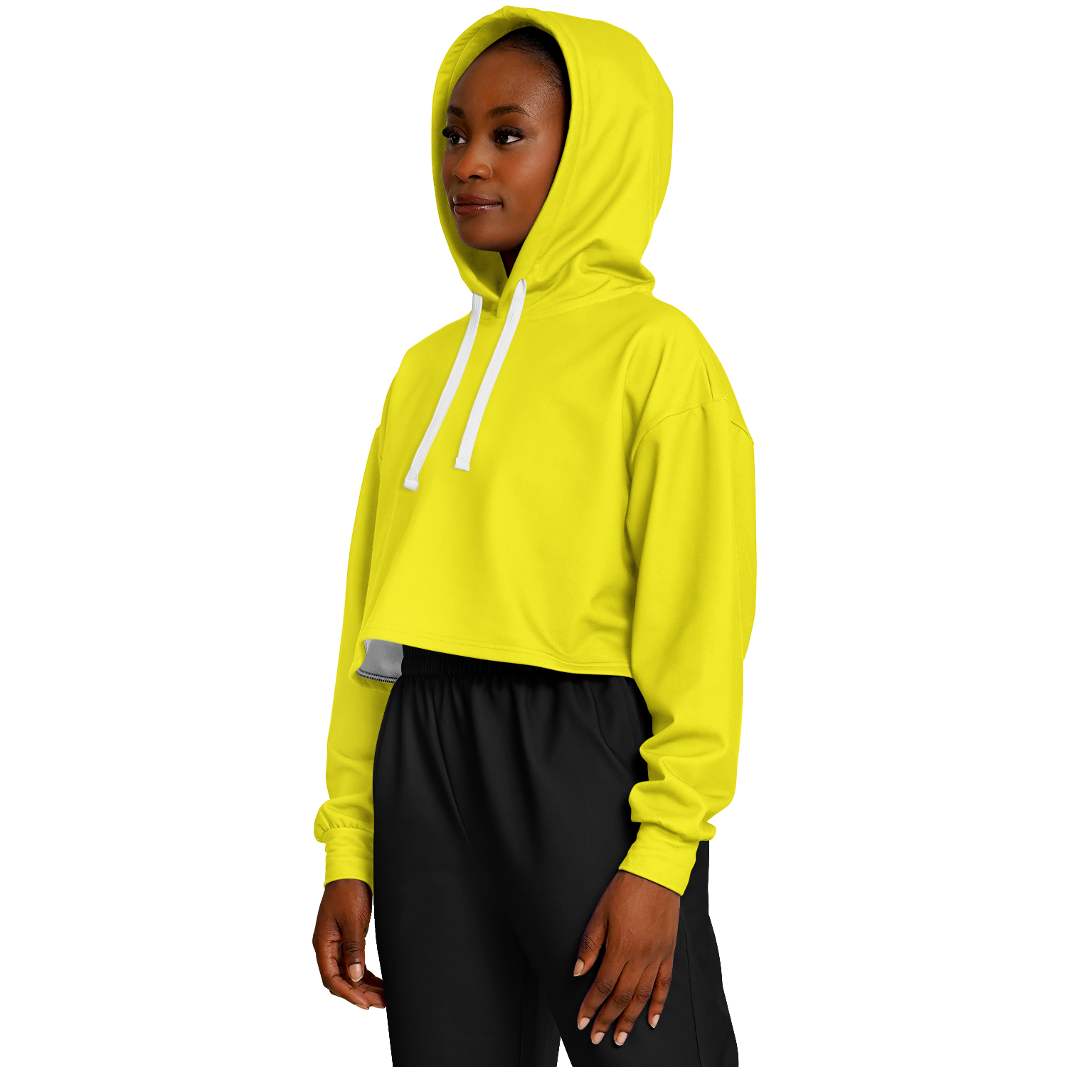 WOMEN'S SUMMIT CROPPED HOODIE | citrus