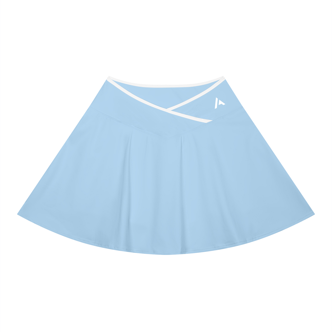 W | colour block a-line skirt