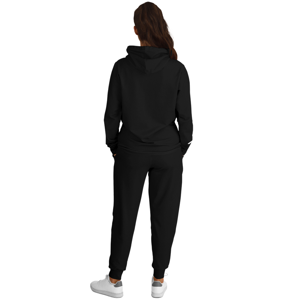 WOMEN'S MOMENTUM DUO | hoodie & jogger | black - Arcadia Apparel
