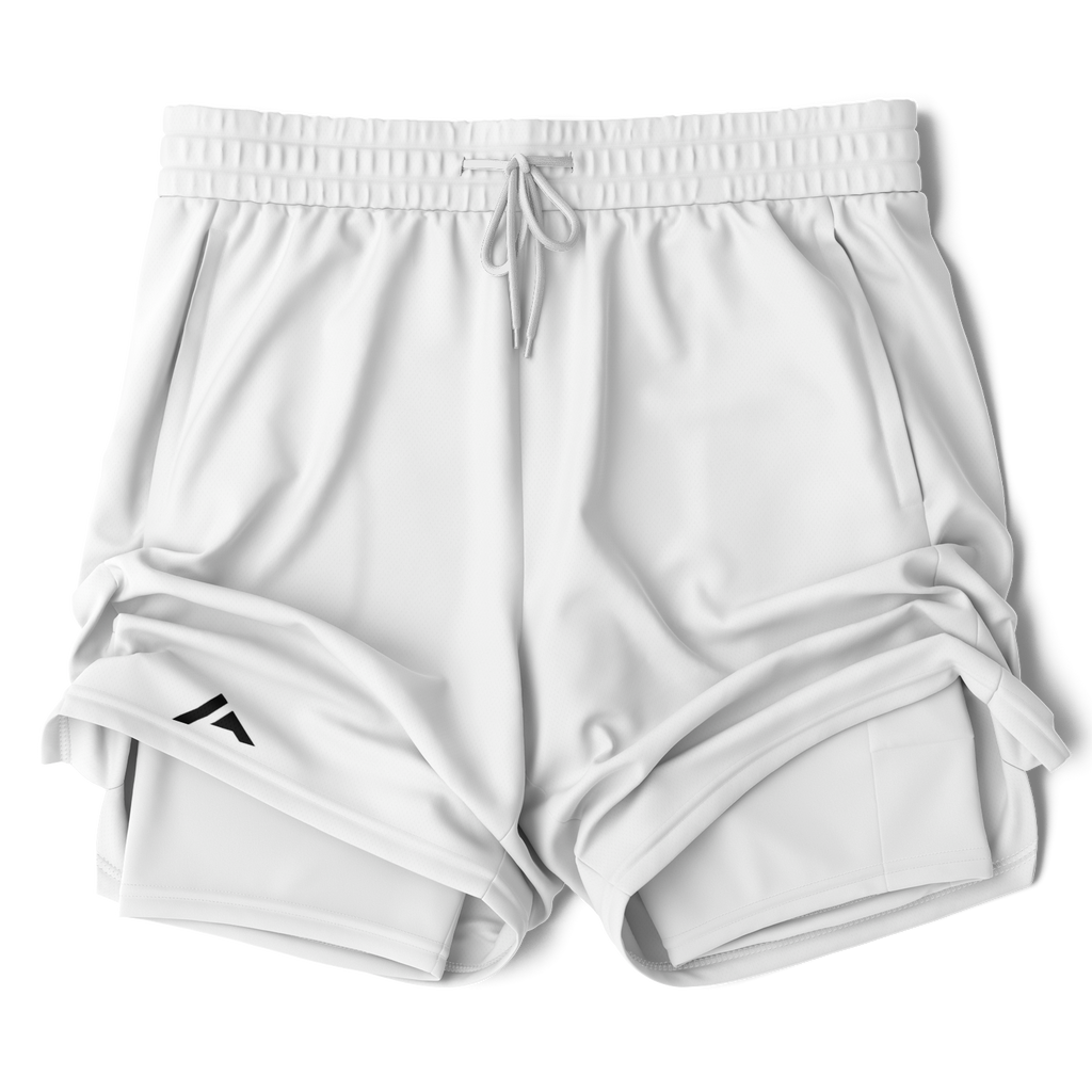MEN'S SLIPSTREAM DUALS | white - Arcadia Apparel