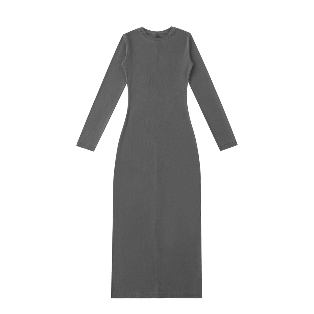 all,arcaprl,arcadia,apparel,dyed,washed,slit,maxi,dress,women