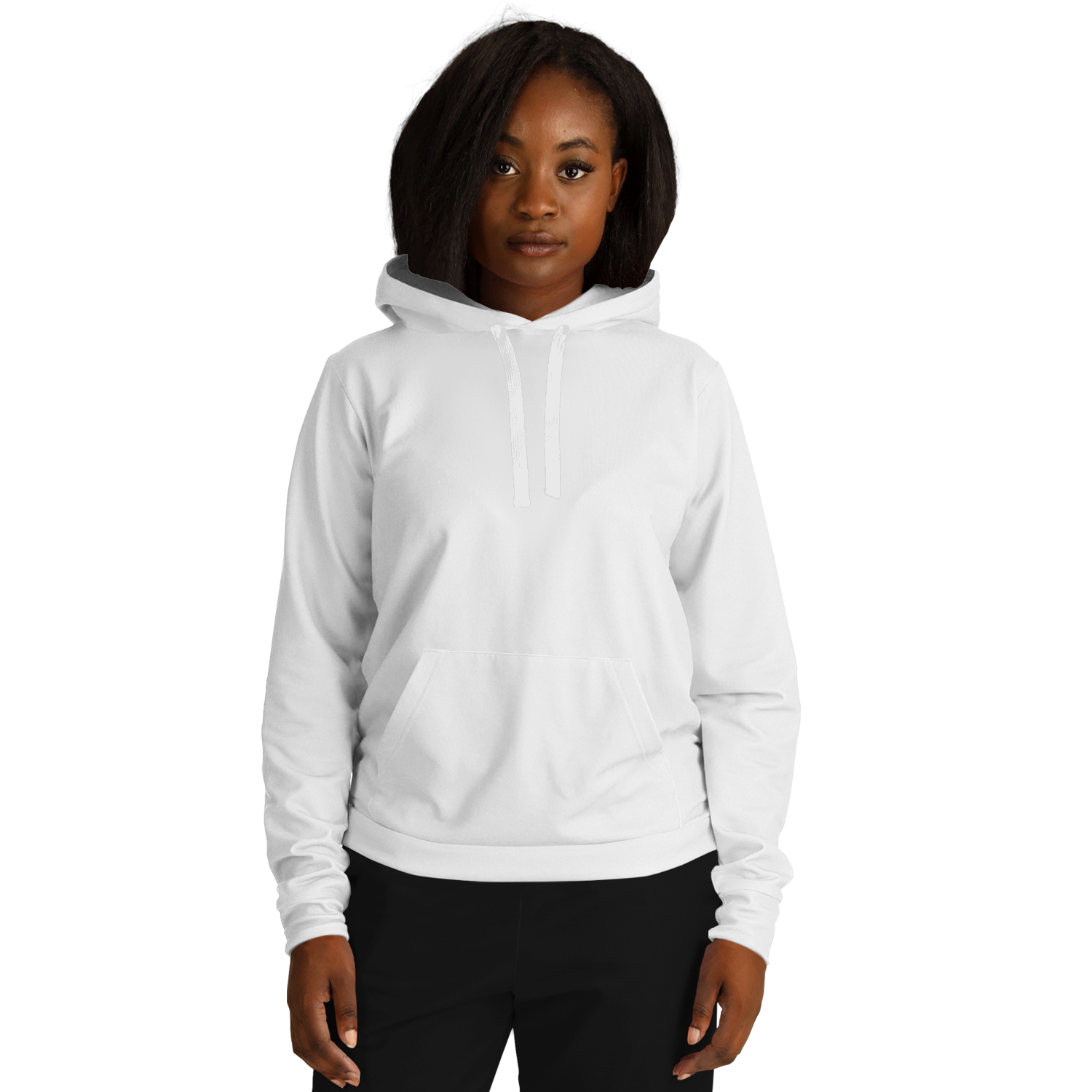 WOMEN'S SUMMIT HOODIE | white