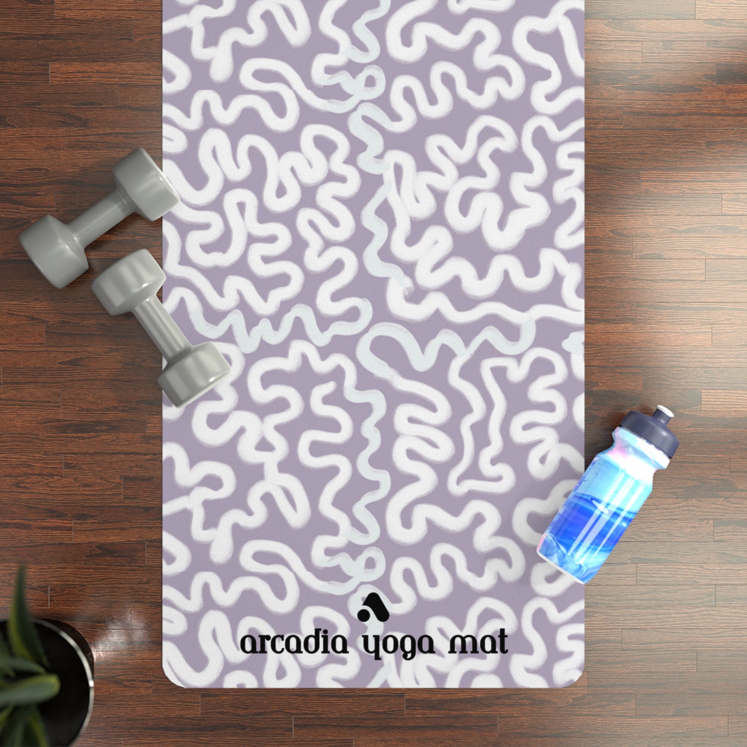 Wiggles Design Rubber Yoga Mat - Arcadia Apparel