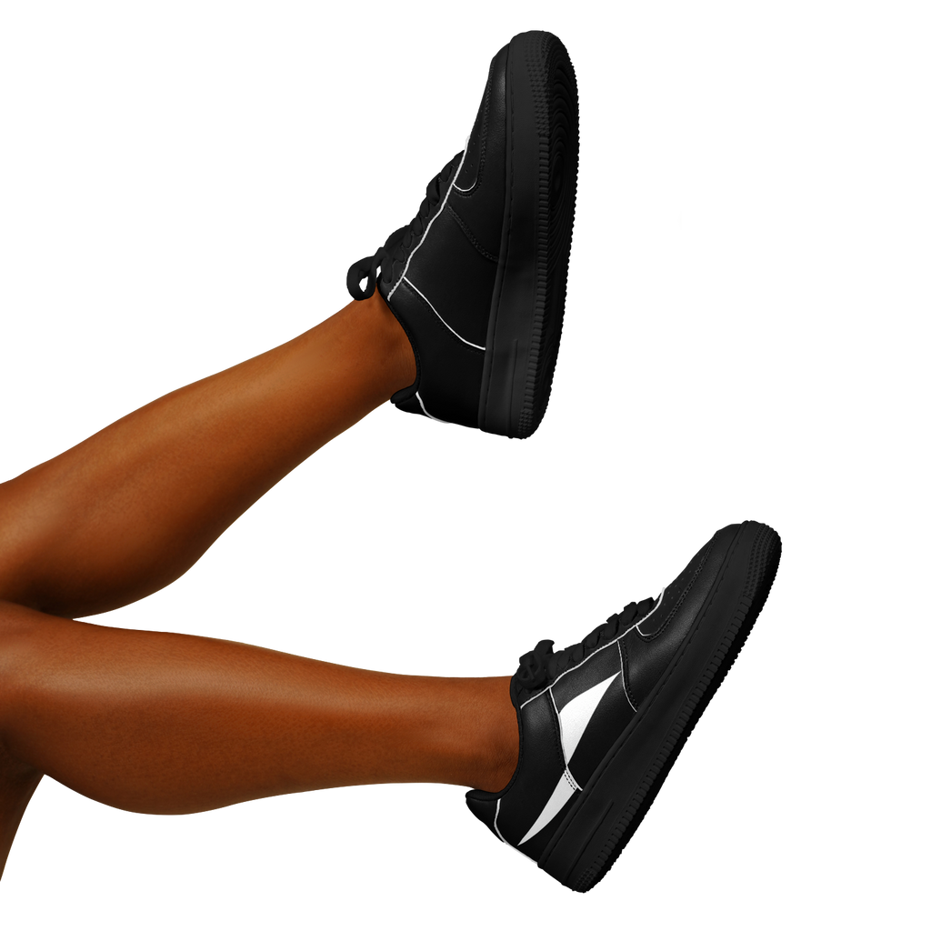 WOMEN'S MOMENTUM LOW-CUT SNEAKERS | black - Arcadia Apparel