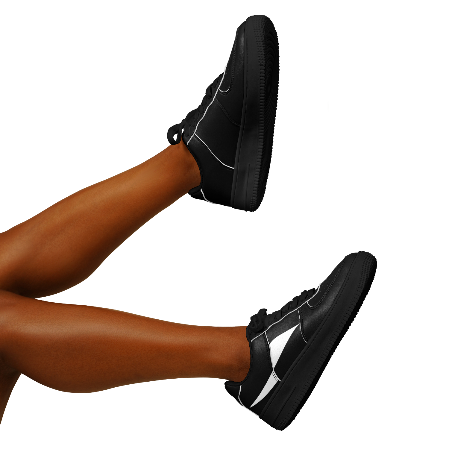 WOMEN'S MOMENTUM LOW-CUT SNEAKERS | black - Arcadia Apparel