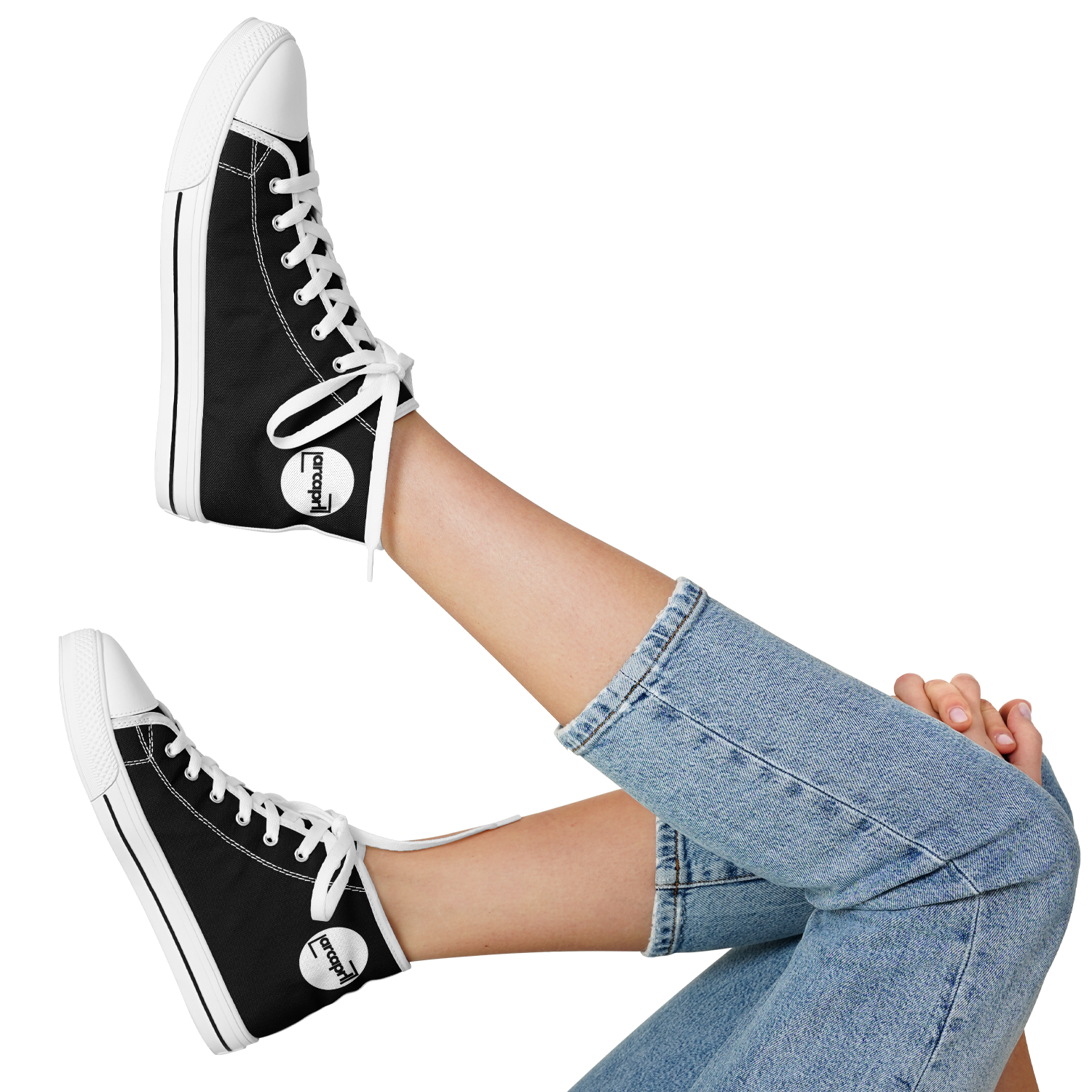 WOMEN'S PINNACLE HIGH TOP SNEAKERS | obsidian