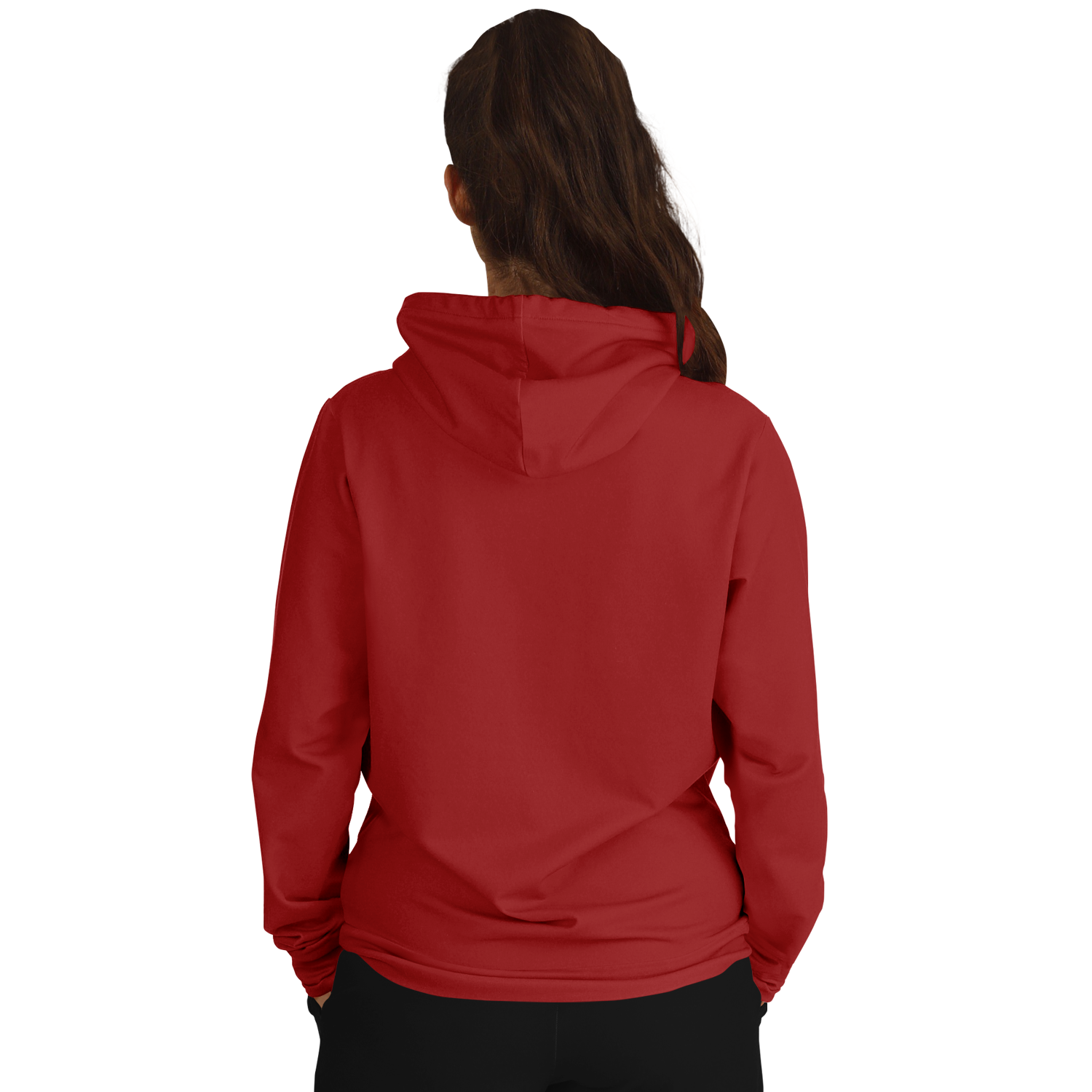 WOMEN'S SUMMIT HOODIE | maroon
