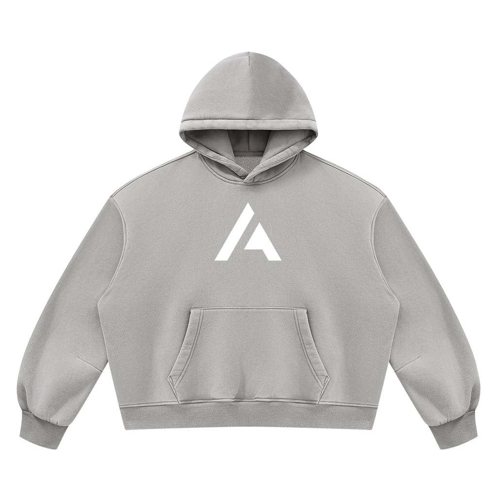 all,arcaprl,ut0306,one,size,onesize,upper,body,upperbody,vintage,wash,boxy,fleece,hoodie,white,logo,whitelogo