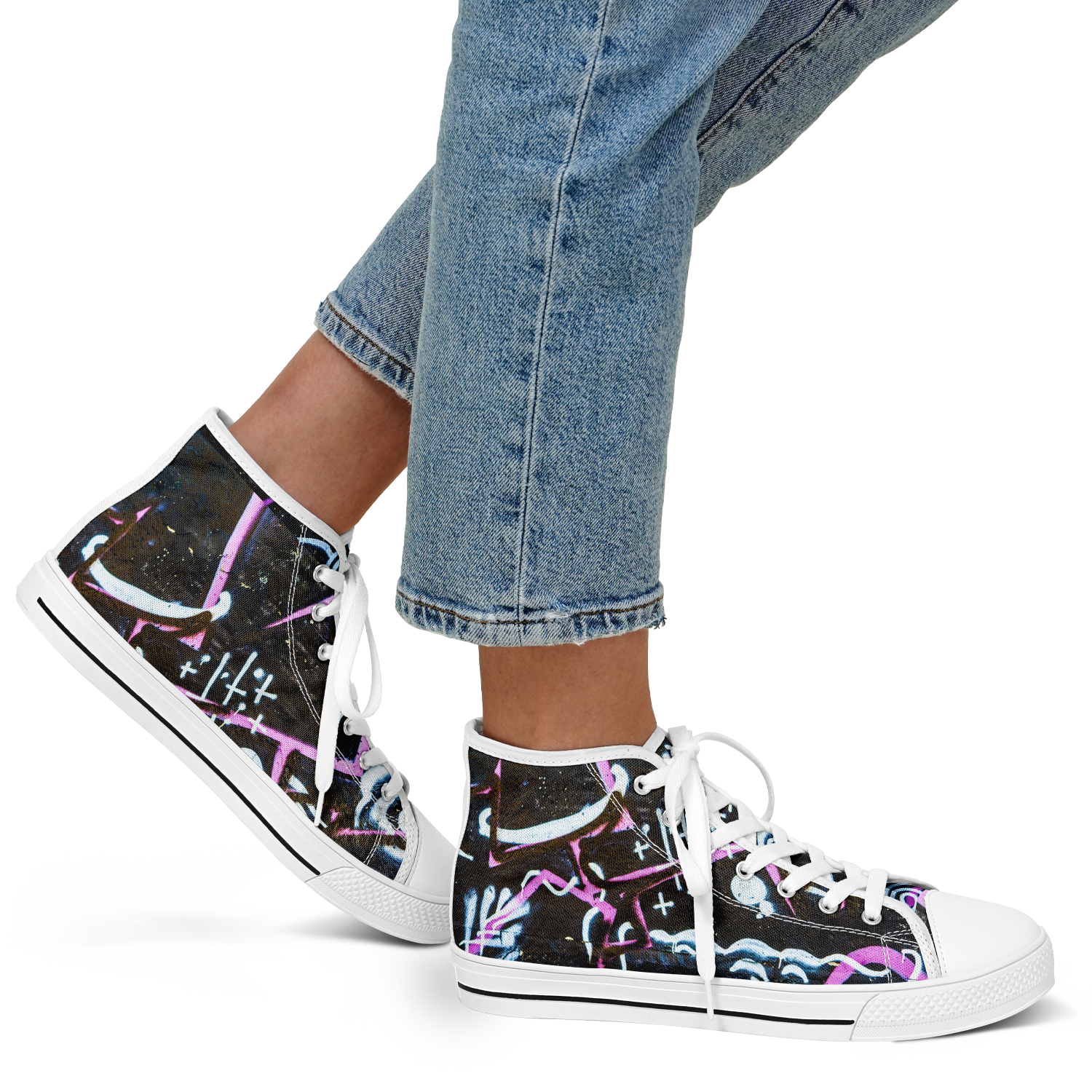 HIGH TOP | glow graffiti