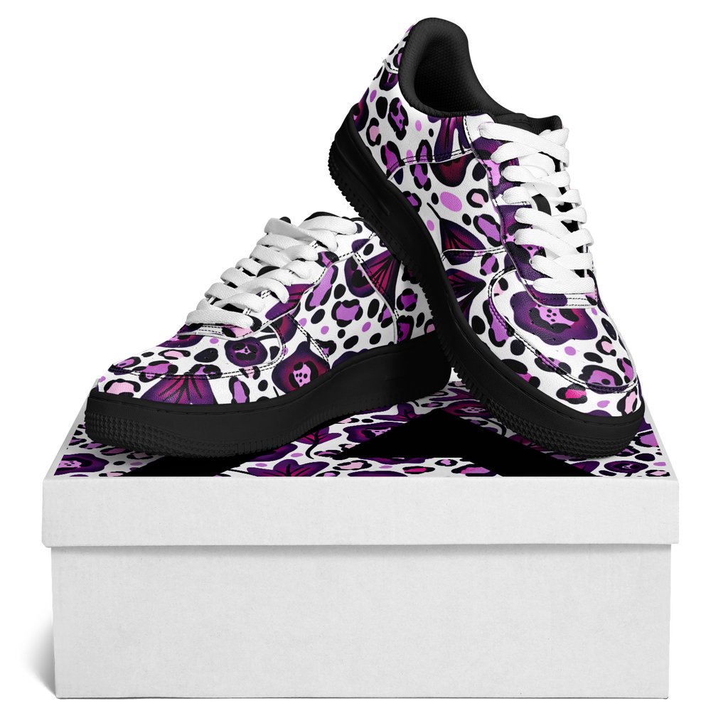 N | core low tops | flwrpwr | pattern 2 - Arcadia Apparel