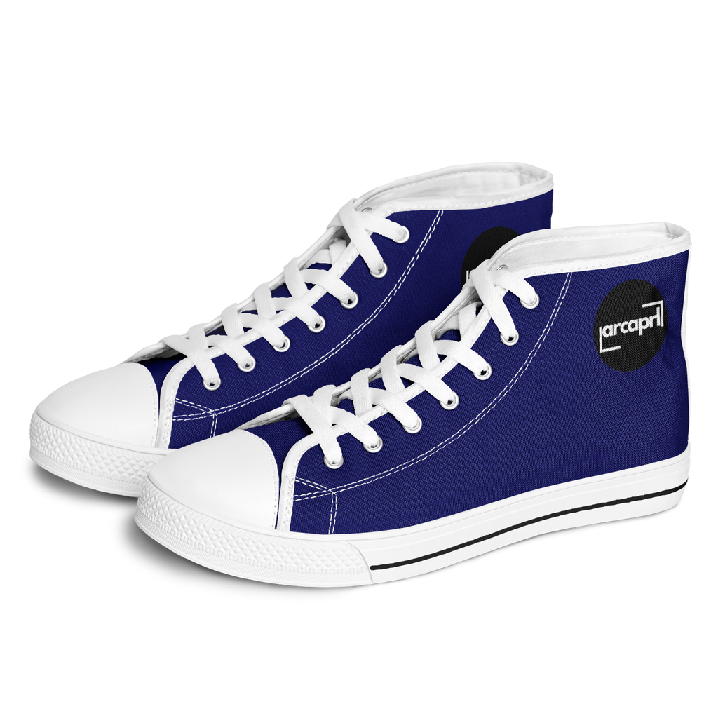 MEN'S PINNACLE HIGH TOP SNEAKERS | navy