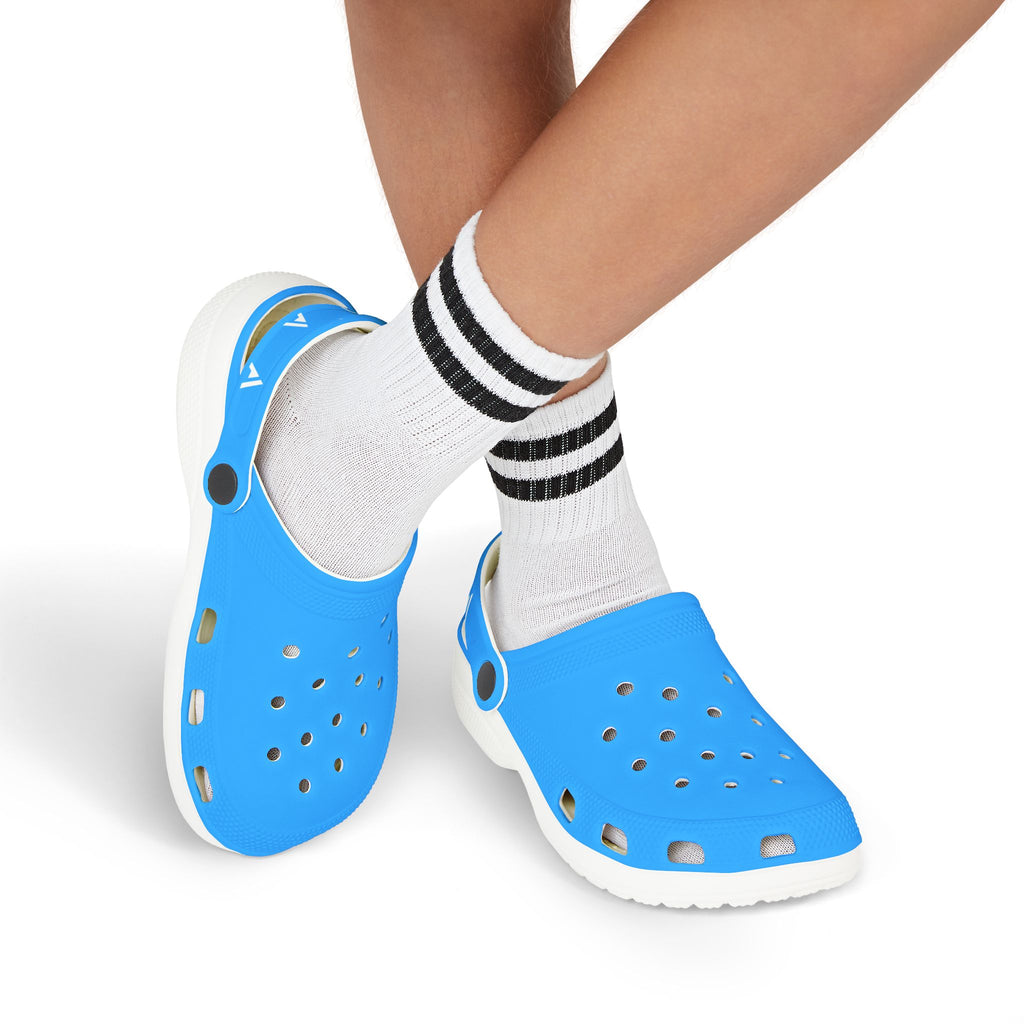K | EVA foam clogs | blue