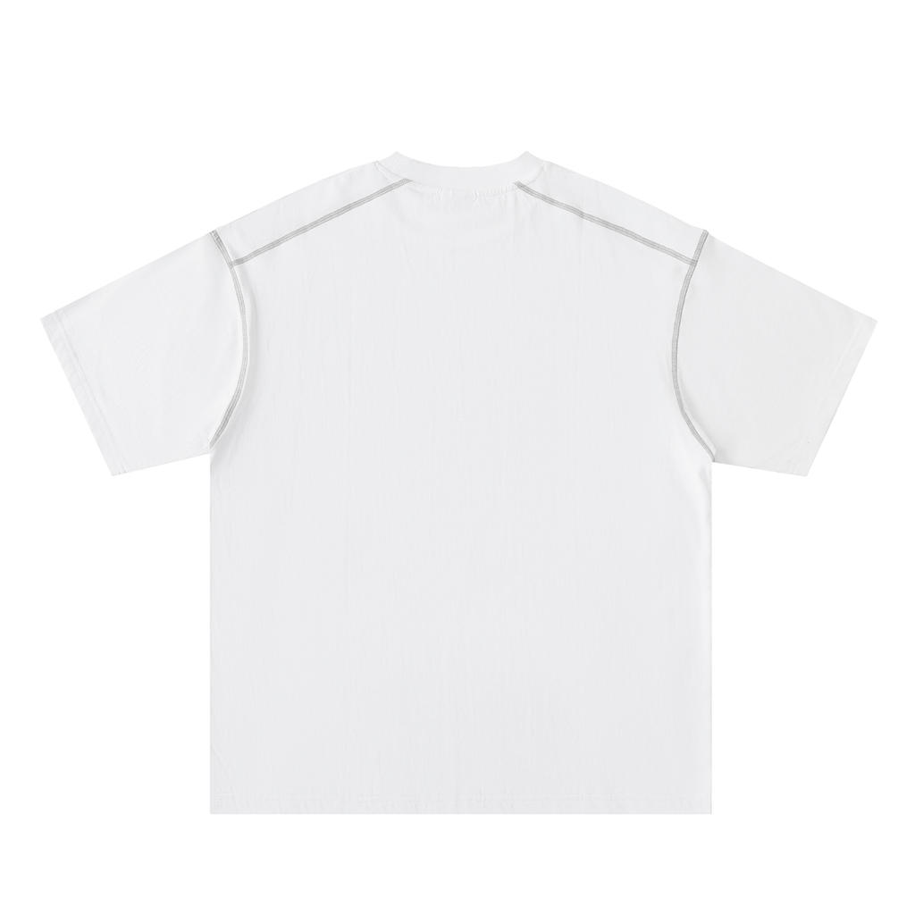 wath,all,womens athleisure,oversized,t-shirt,upper,body,contrast-stitched,women's,arcaprl