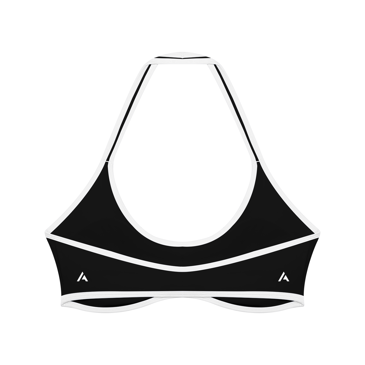 W | halter colour block yoga sports bra